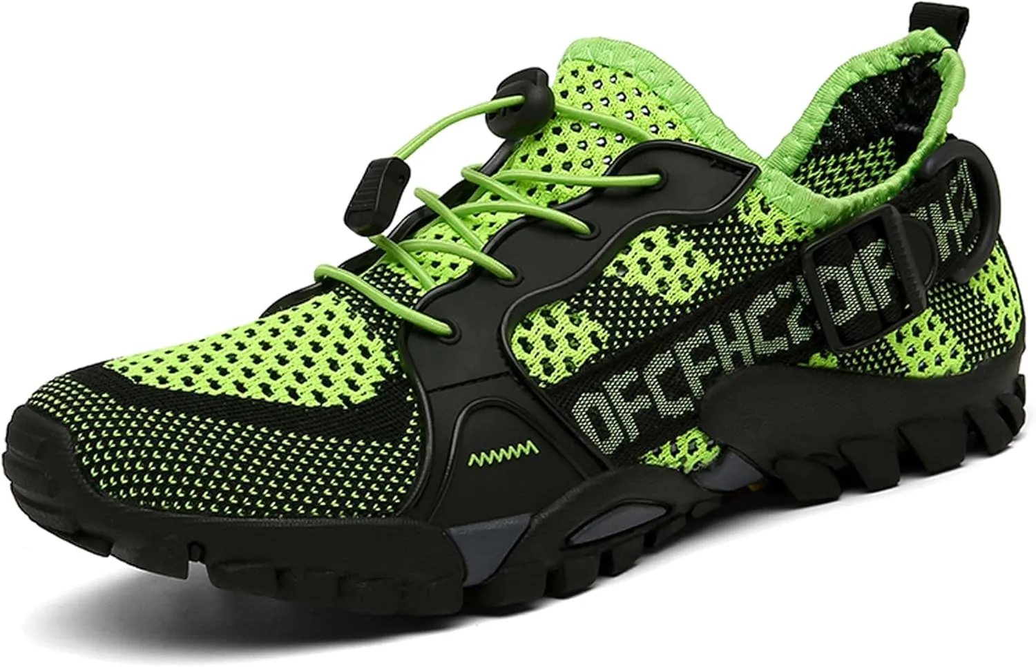 Men's Women's Outdoor Water Sports Shoes Men's Knitted Mesh Beach Shoes Walking, Fishing, Climbing, Sailing, Hiking, Functional Training Shoes Breathable, Amphibious Sneakers