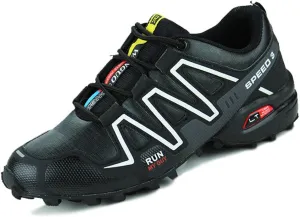 NC Fashion Men's Waterproof Non-Slip Wear-Resistant Hiking Shoes Outdoor Running Cross-Country Hiking Sports Shoes