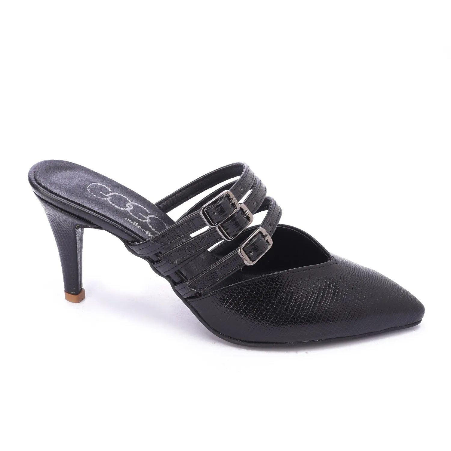 Noir Stride Heels-black