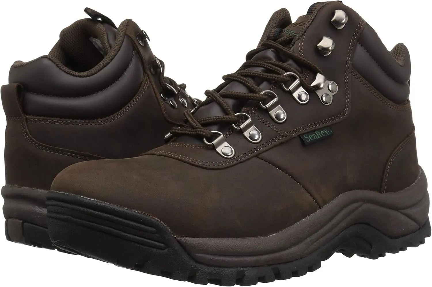 Propet Mens Cliff Walker Hiking Casual Boots Ankle - Brown
