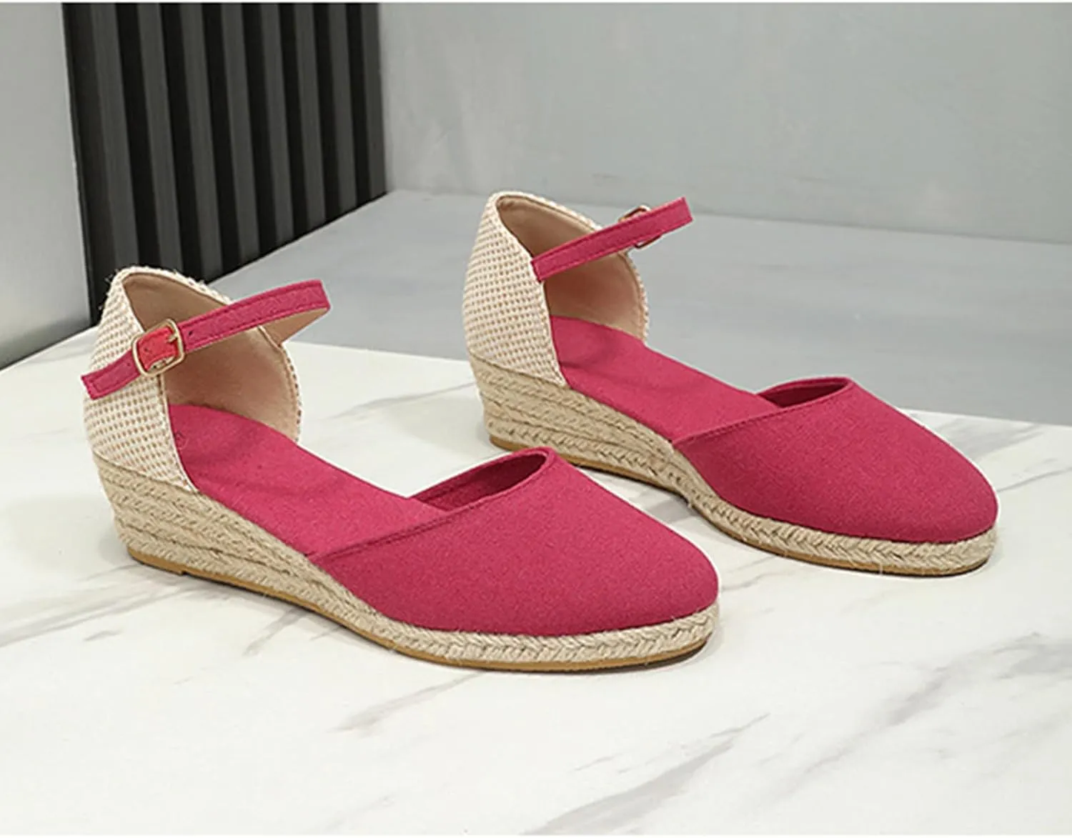Sandals for Women Wedge Shoes: Summer Womens Platform Flip Flops Comfortable Casual Dressy Orthopedic with Arch Support Thong Fashion Orthotic Slides Open Toe Slip on Wedges Sandal Shoes