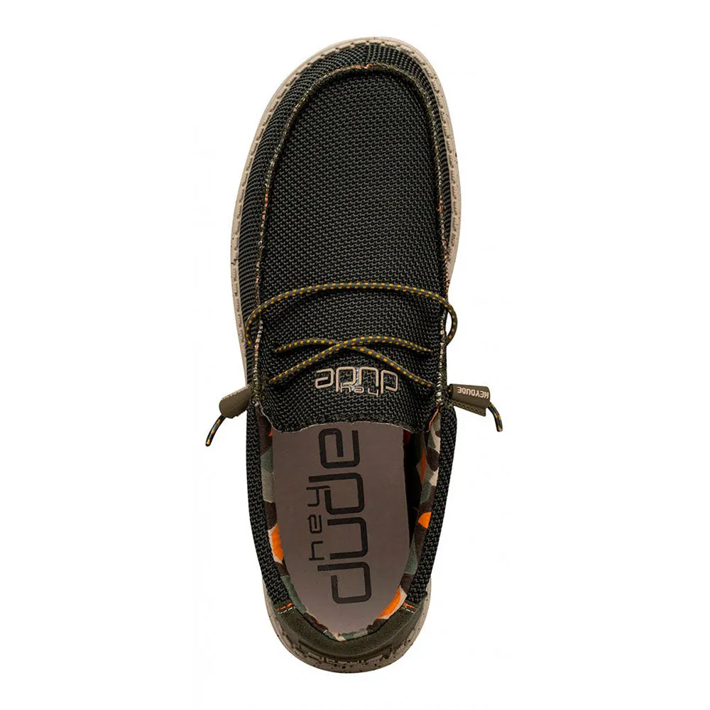 Scarpe Uomo HEY DUDE linea Wally Sox colore Pine 3VK