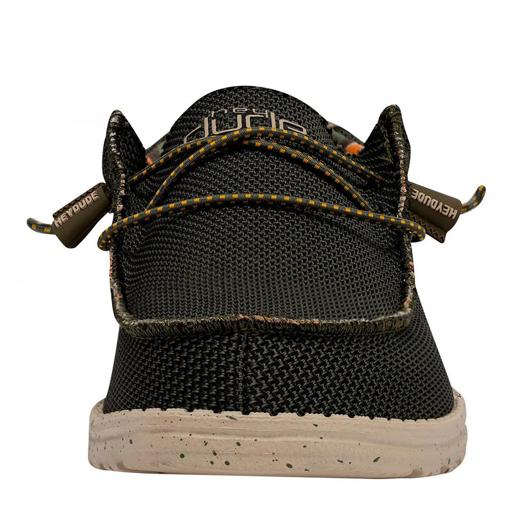 Scarpe Uomo HEY DUDE linea Wally Sox colore Pine 3VK