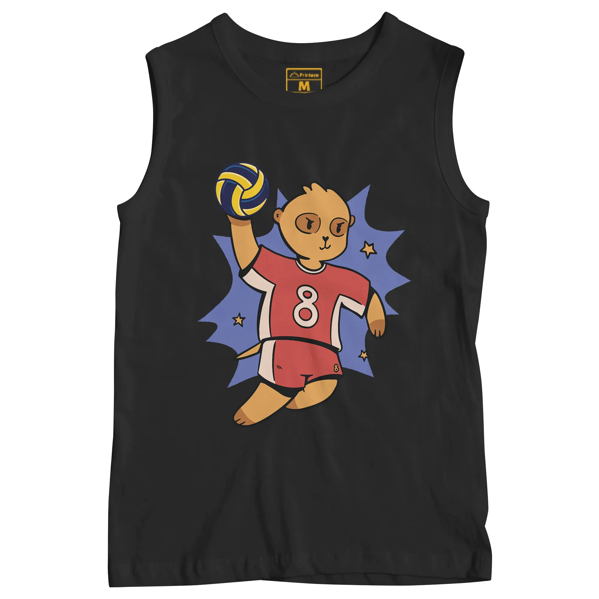 Sleeveless Drifit Shirt: Meerkat Volleyball