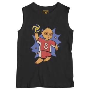 Sleeveless Drifit Shirt: Meerkat Volleyball
