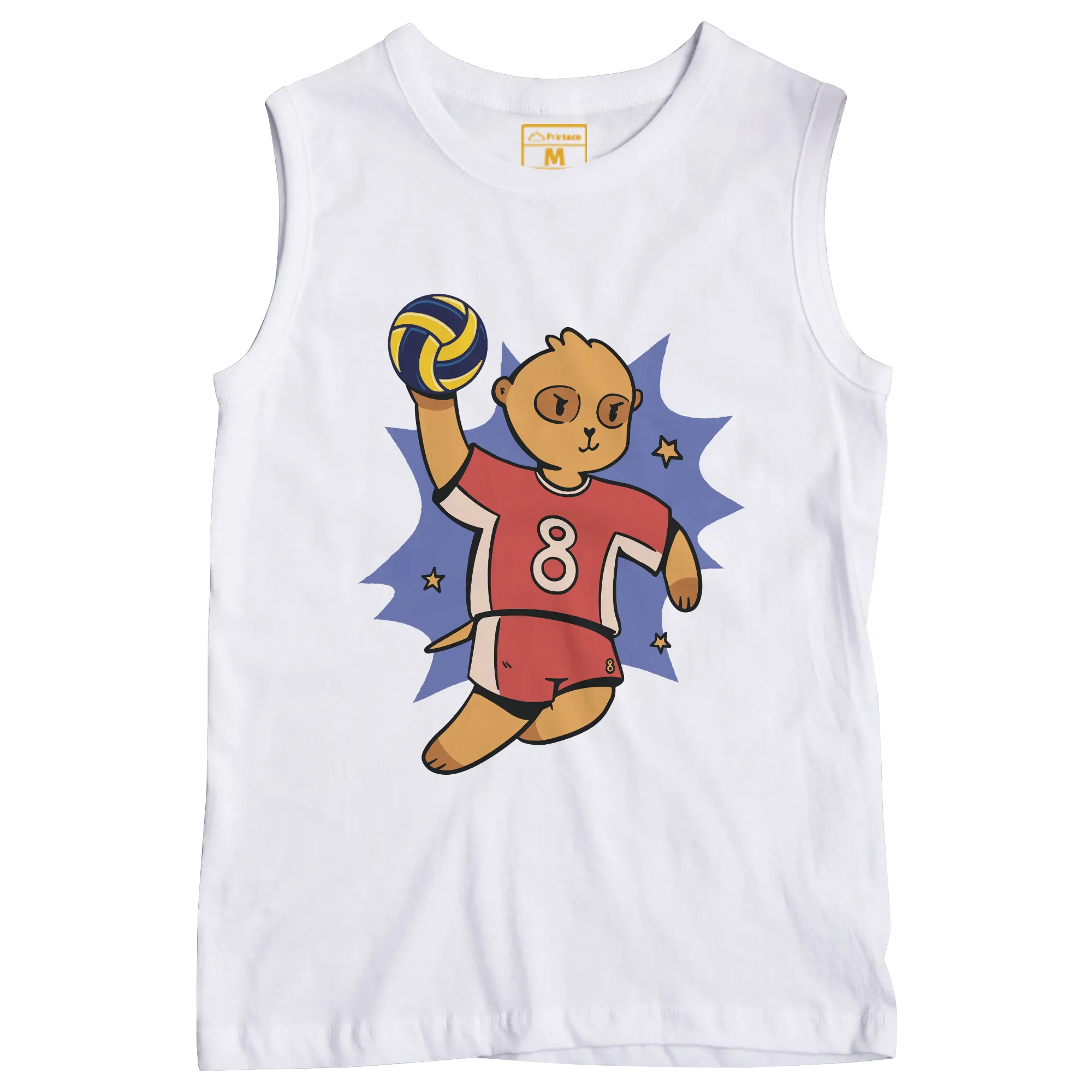 Sleeveless Drifit Shirt: Meerkat Volleyball