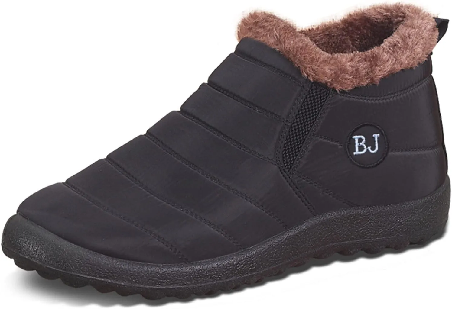Snow Boots for Men Warm Furry Lined Footwear Waterproof Outdoor Comfort Winter Boots Non-slip Cold Weather Shoes Hiking Boot Trekking Boots