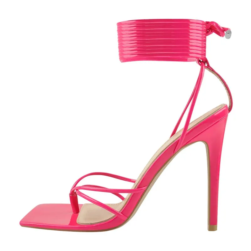 Square Toe Fashion Stiletto High Heels