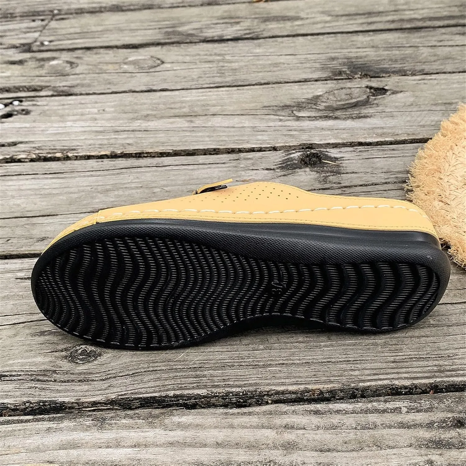 Summer Sandals for Women 2025 Platform Wedge Comfortable Arch Support Slides Open Toe Wide Width Orthotic Leather Sandals