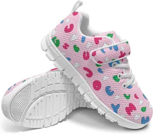 Teen Kids Single Buckle Sneaker,Boys Light Breathable Mesh Sneakers Sports Children Jogging Sports Training Shoes