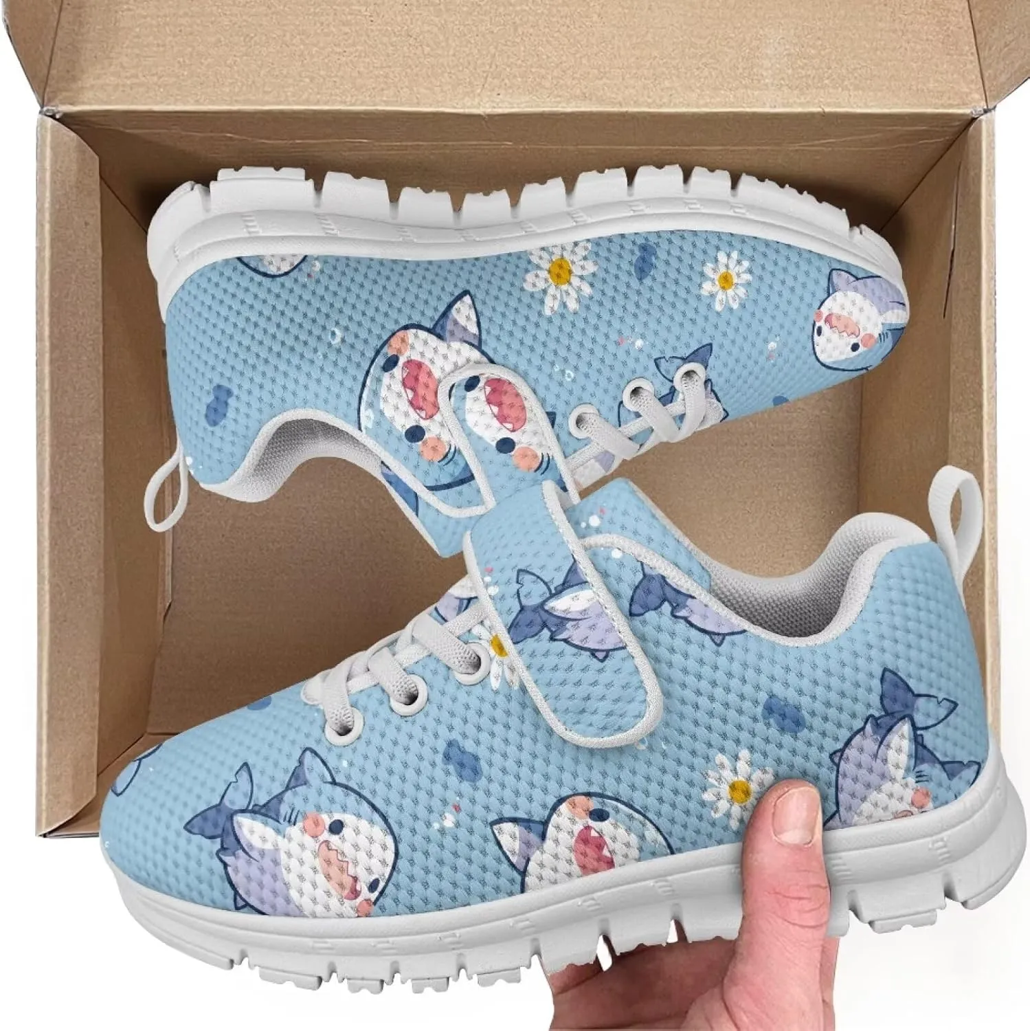 Teen Kids Single Buckle Sneaker,Boys Light Breathable Mesh Sneakers Sports Children Jogging Sports Training Shoes