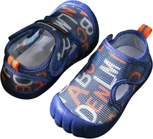 Toddler Baby Mesh Breathable Sneakers Lightweight Soft Cute Cartoon Non Slip Sport Shoes Infant Boys First Walking Shoes