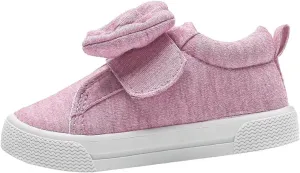 Toddler Lightweight Sneakers Walking Shoes for Kids Casual Shoes Cute Cotton Bowknot Running Tennis Girl Shoes Size 6
