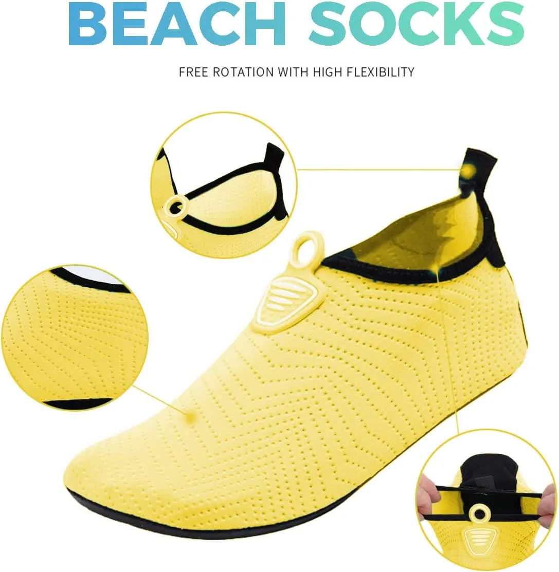 Water Shoes Womens Mens Outdoor Quick Dry Unisex Sports Aqua Shoes for Beach Diving Snorkeling Surfing