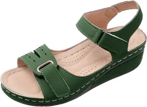 Wedge Sandals For Women 2025 Zapatos Para Mujer Arch Support Comfortable Dressy Platform Summer Beach Walking Flat Casual Shoes