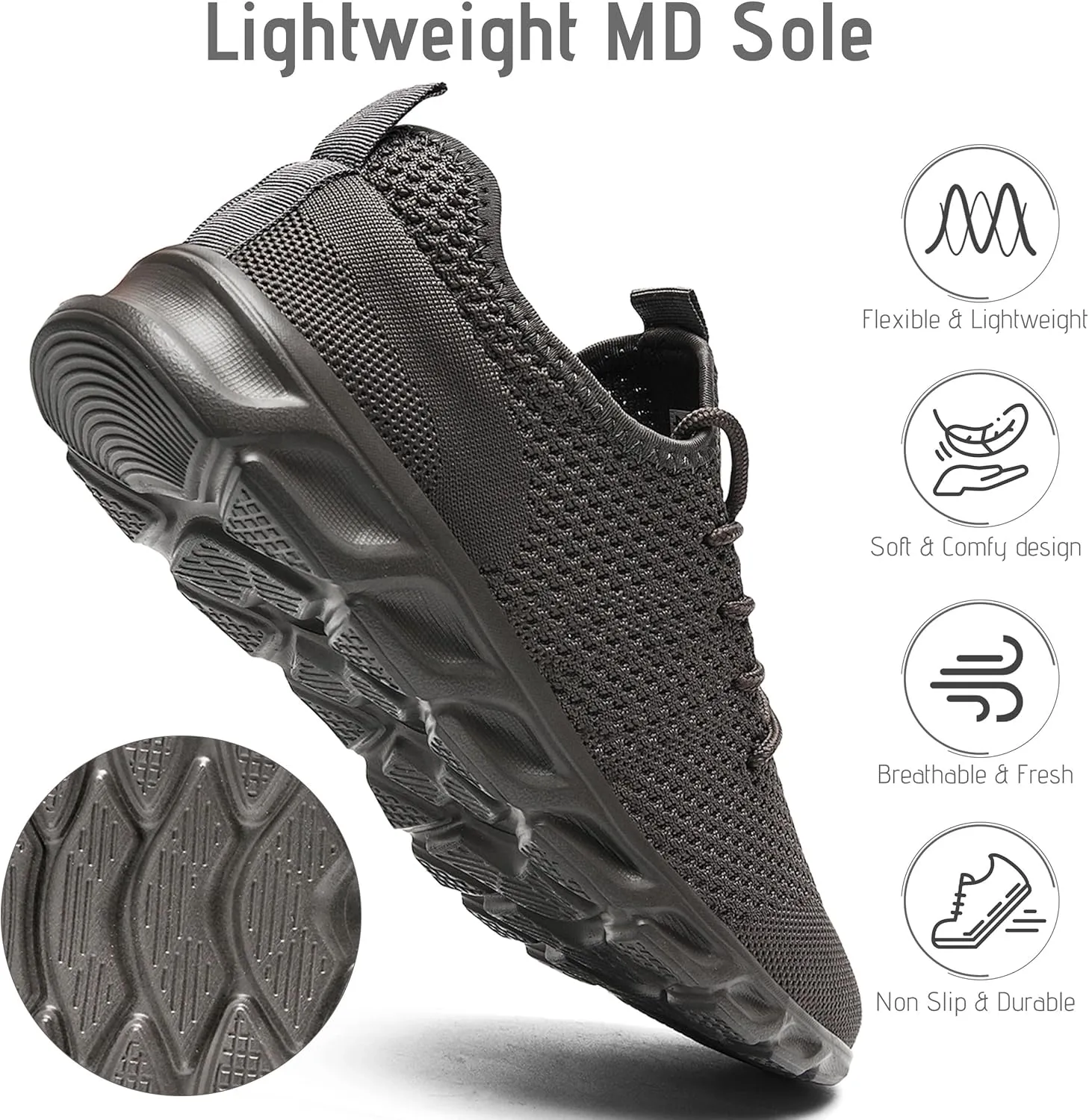 Women & Mens Running Shoes Tennis Walking Sneakers Lightweight Breathable Athletic Gym Workout Shoes