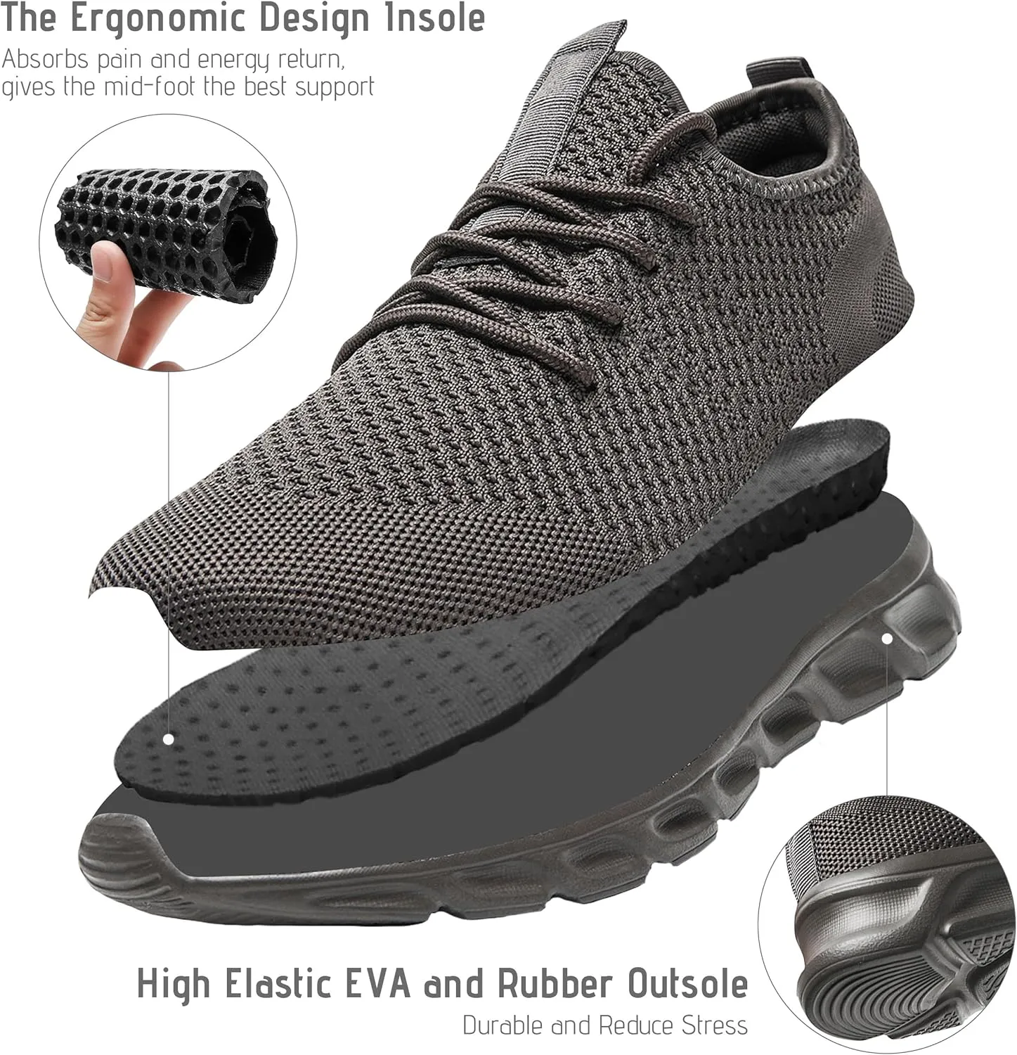 Women & Mens Running Shoes Tennis Walking Sneakers Lightweight Breathable Athletic Gym Workout Shoes