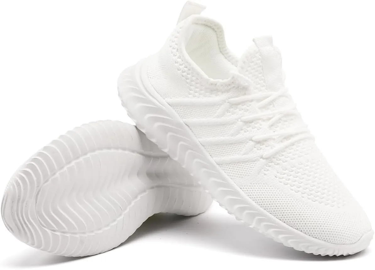 Womens Tennis Shoes Casual Fashion Sneakers Comfortable Non Slip Sports Walking Gym Workout Athletic Running Shoes