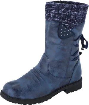 Women's Wide Width Go Snow Boots Womens Hiking Boots Waterproof Winter Boots for Women Snow Comfortable Ankle Boots for Women Walking All Day Waterproof Botas De Invierno Para Mujer Con Tacones
